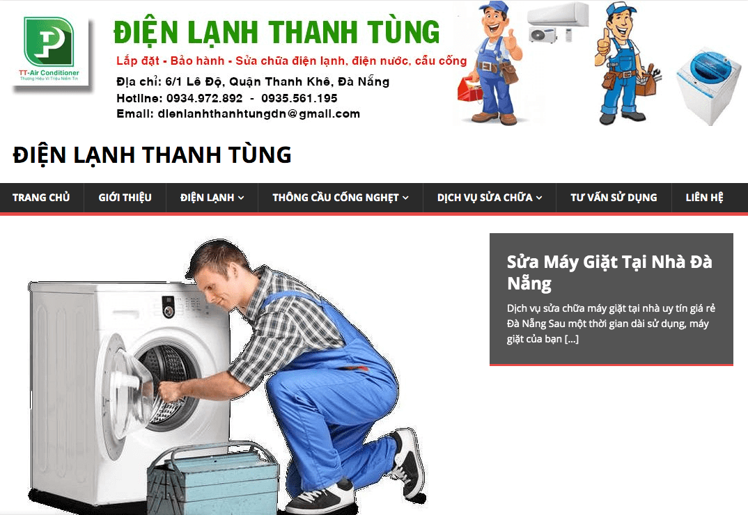 sửa máy giặt Đà Nẵng