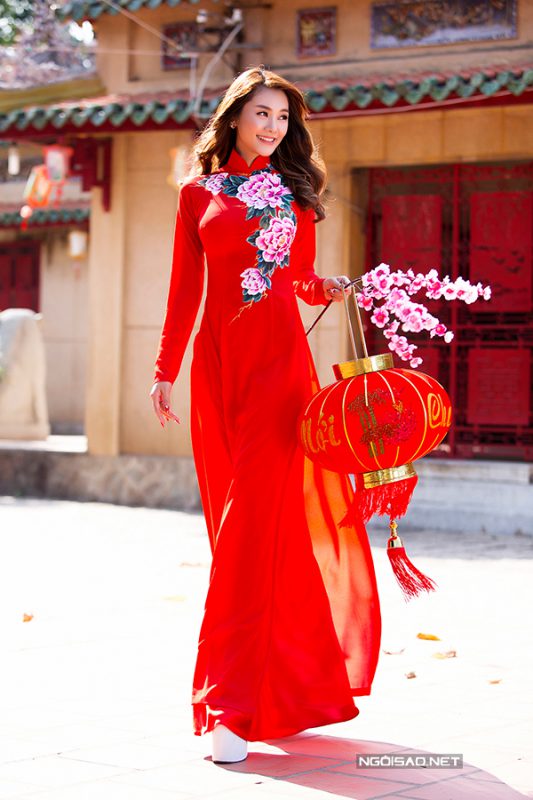 áo dài cưới Sài Gòn