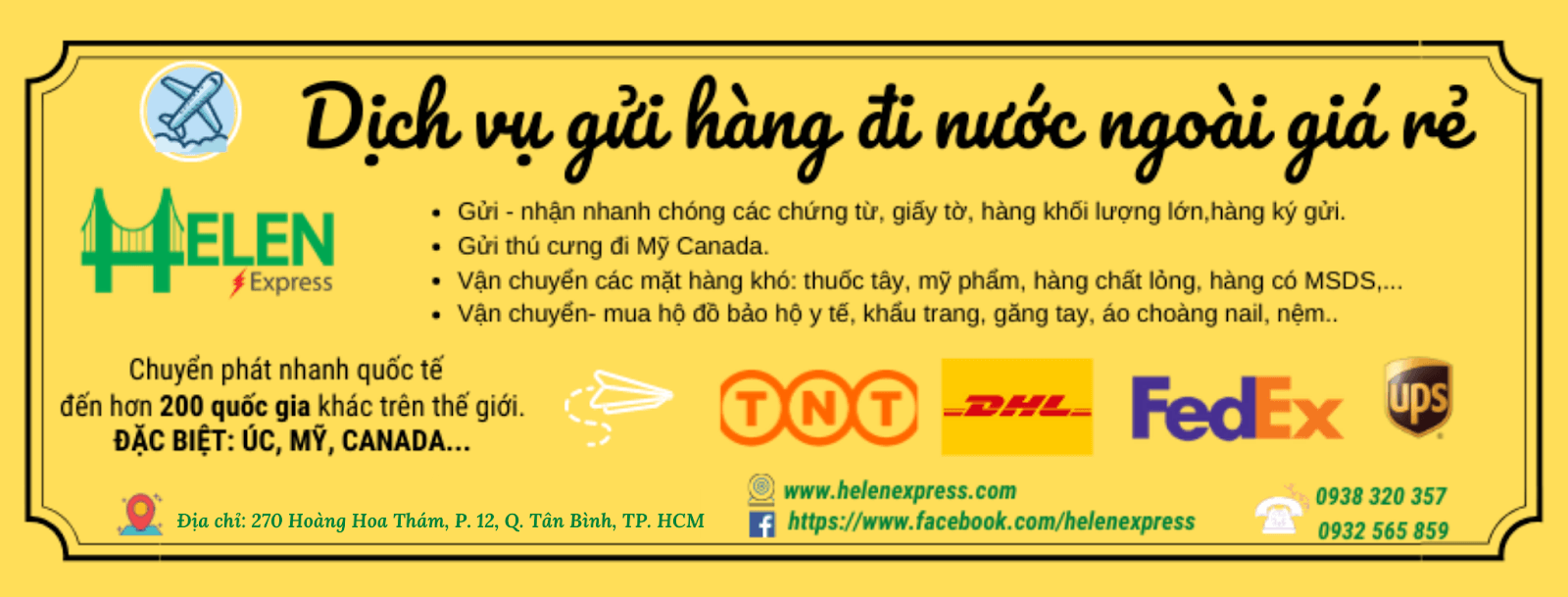 Công ty TNHH Vận Chuyển Helen Express