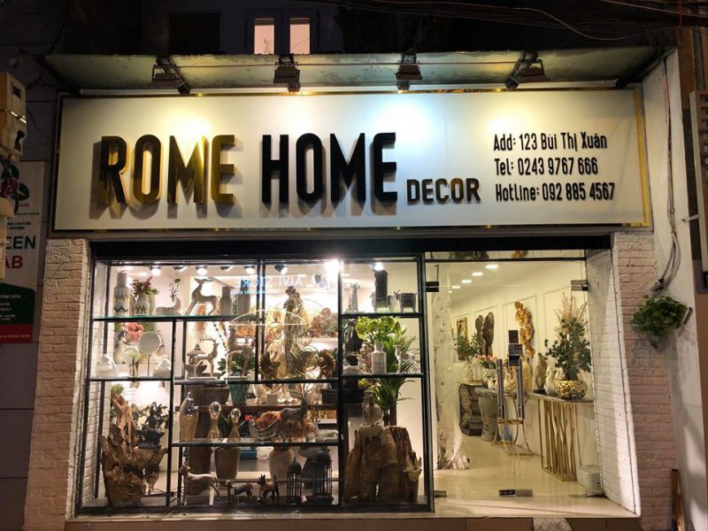 shop decor Hà Nội