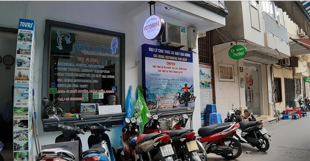 dịch vụ thuê xe máy Hà Nội