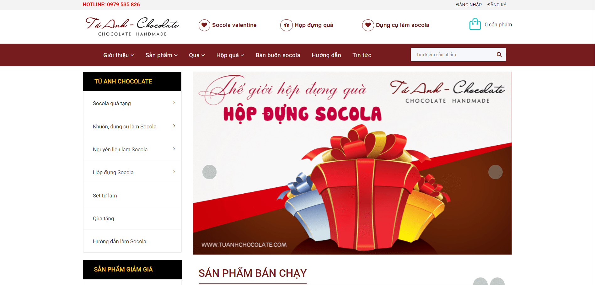 Cửa hàng sô cô la Hà Nội