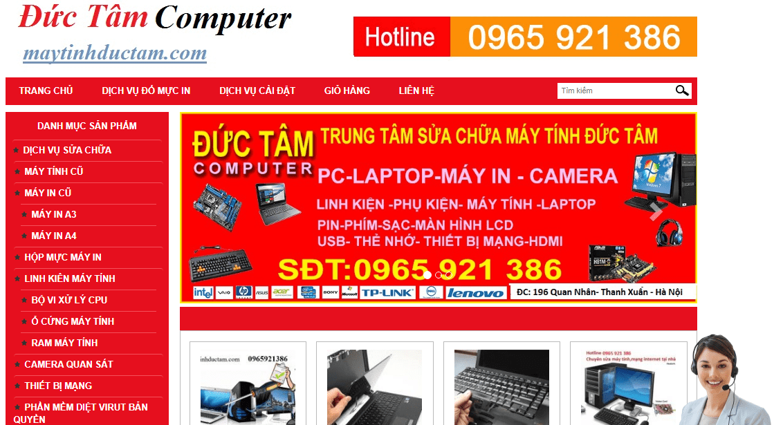 sửa máy tính Hà Nội