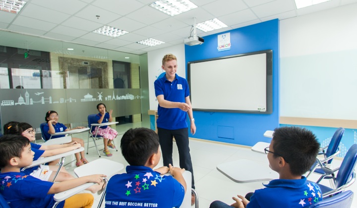 cơ sở dạy tiếng anh cho trẻ ở Sài Gòn