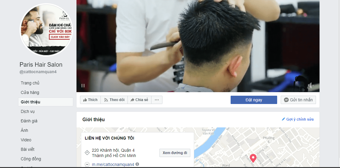 tiệm tóc nam giá rẻ tại SG