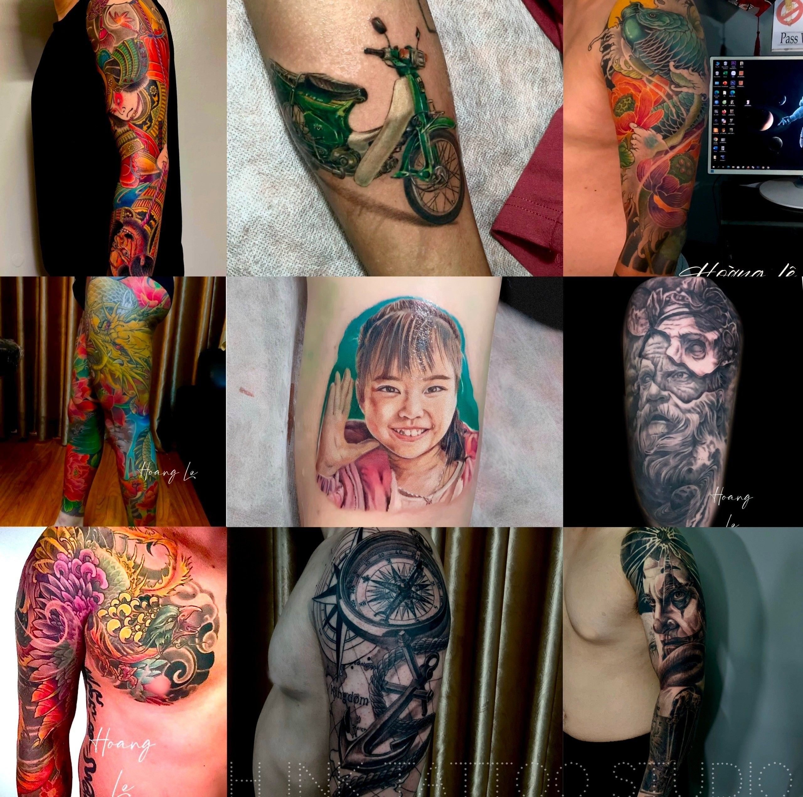 H Ink Tattoo Studio - Địa Chỉ Xăm Hình Uy Tín, Chất Lượng Hải Phòng