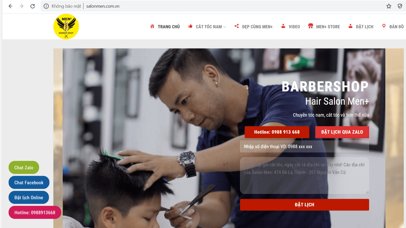 BarberShop Hà Nội