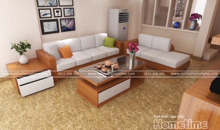 Sofa gỗ Hải Phòng