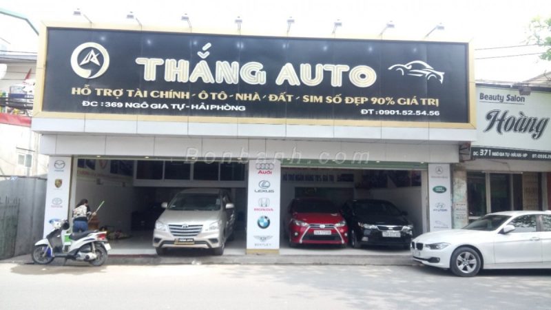 Thu mua ô tô cũ giá cao tại Hải Phòng