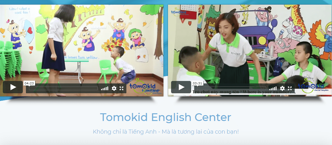 Trung tâm tiếng Anh cho bé tại Hà Nội