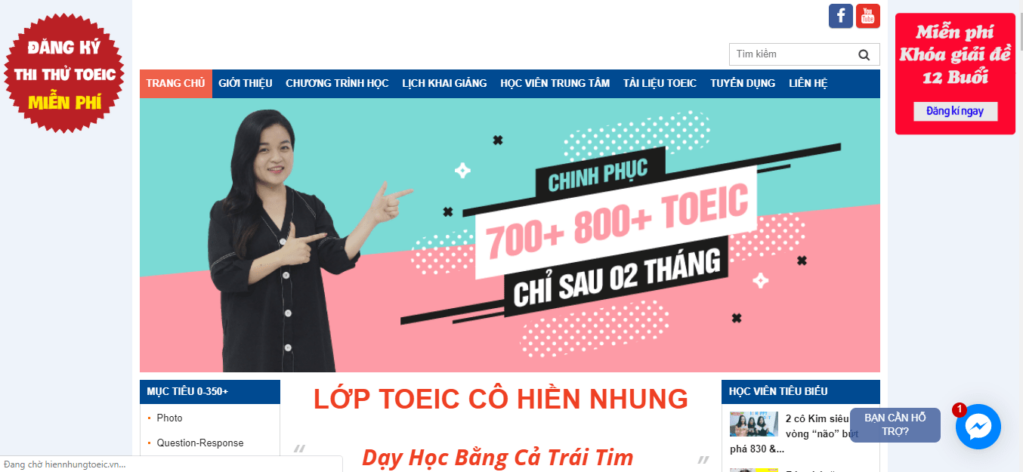 luyện thi toeic hà nội