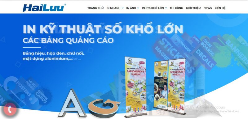 Công ty TNHH TM & DV Quảng cáo Hải Lưu