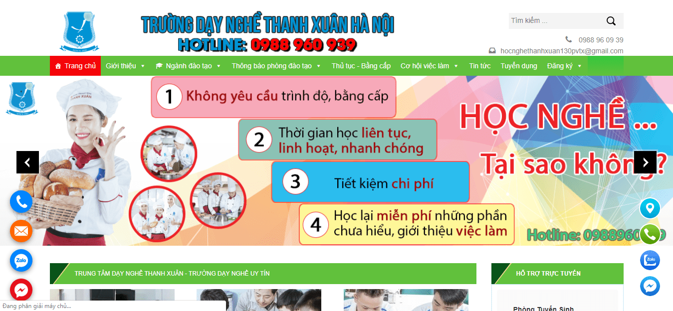 trung tâm dạy nghề hà nội