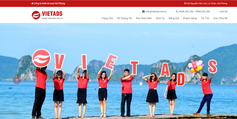 Услуга за дизајн на веб-страница на Хаи Фонг