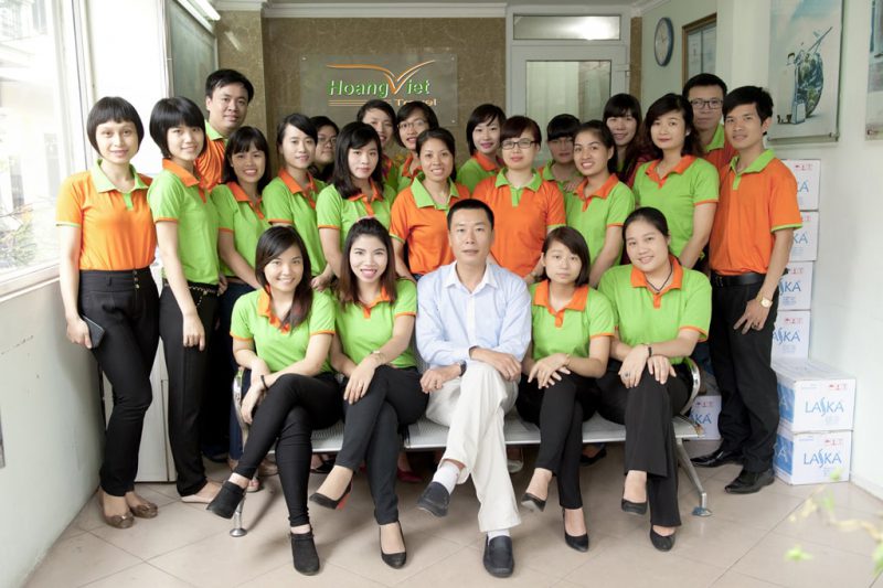Đội ngũ nhân viên tại Hoàng Việt Travel