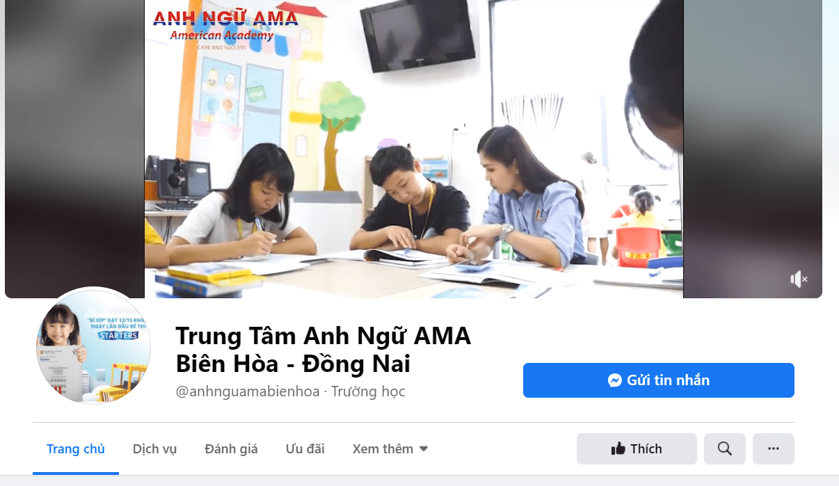 Trung Tâm Anh Ngữ AMA