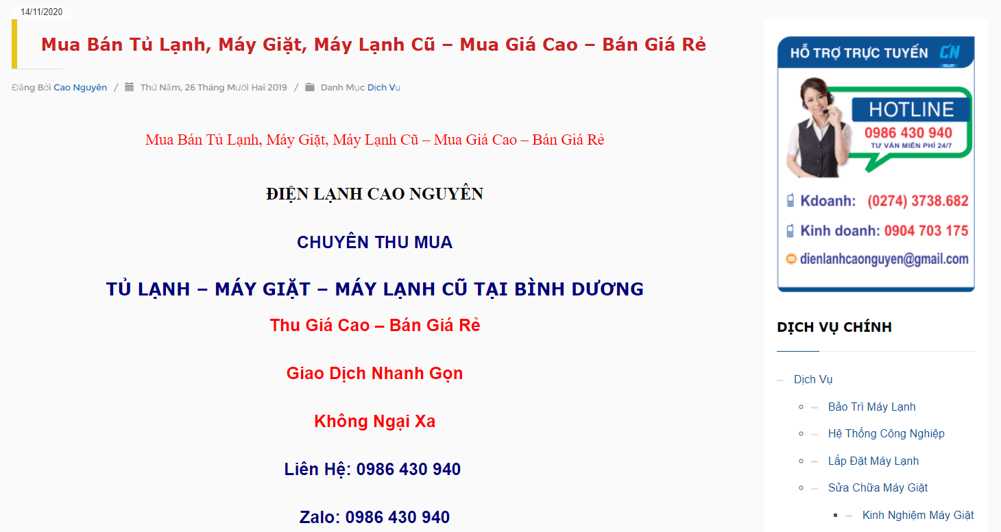 thu mua đồ cũ