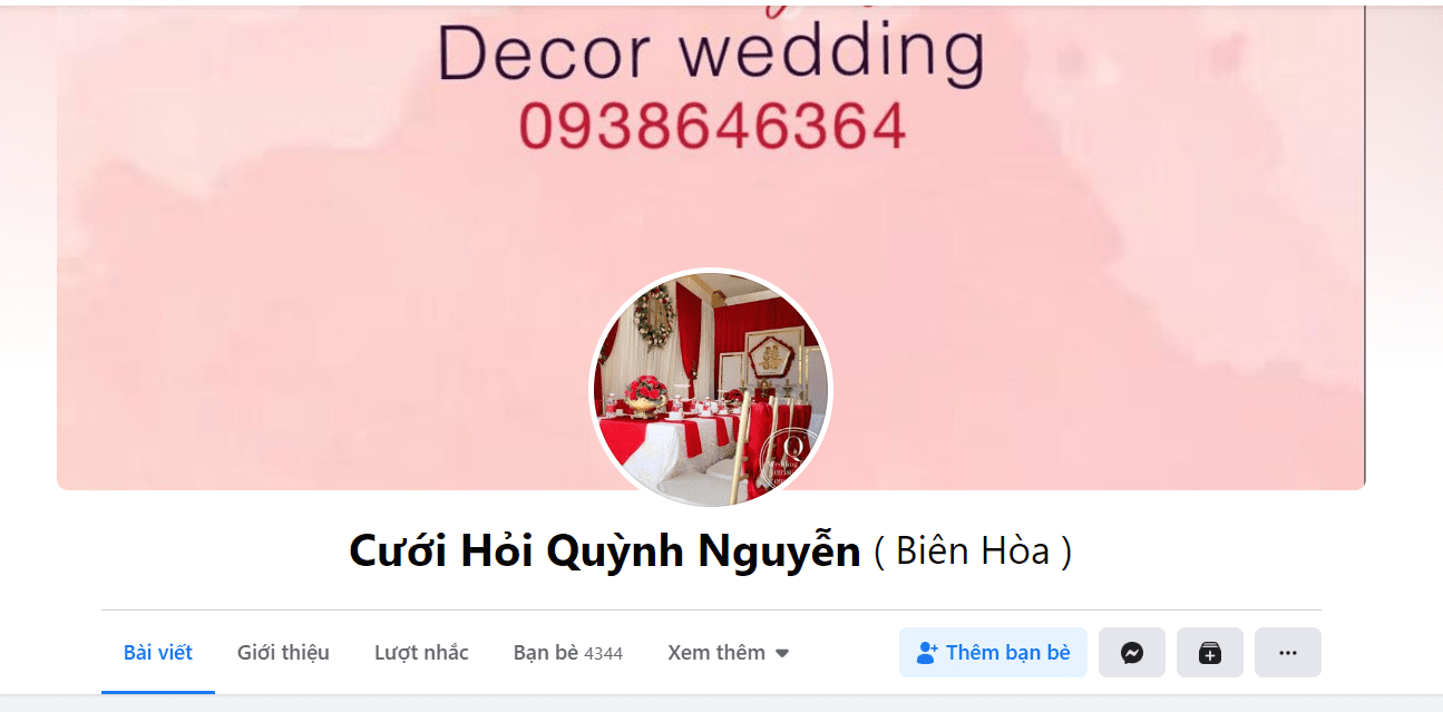 Cưới Hỏi Quỳnh Nguyễn Biên Hòa