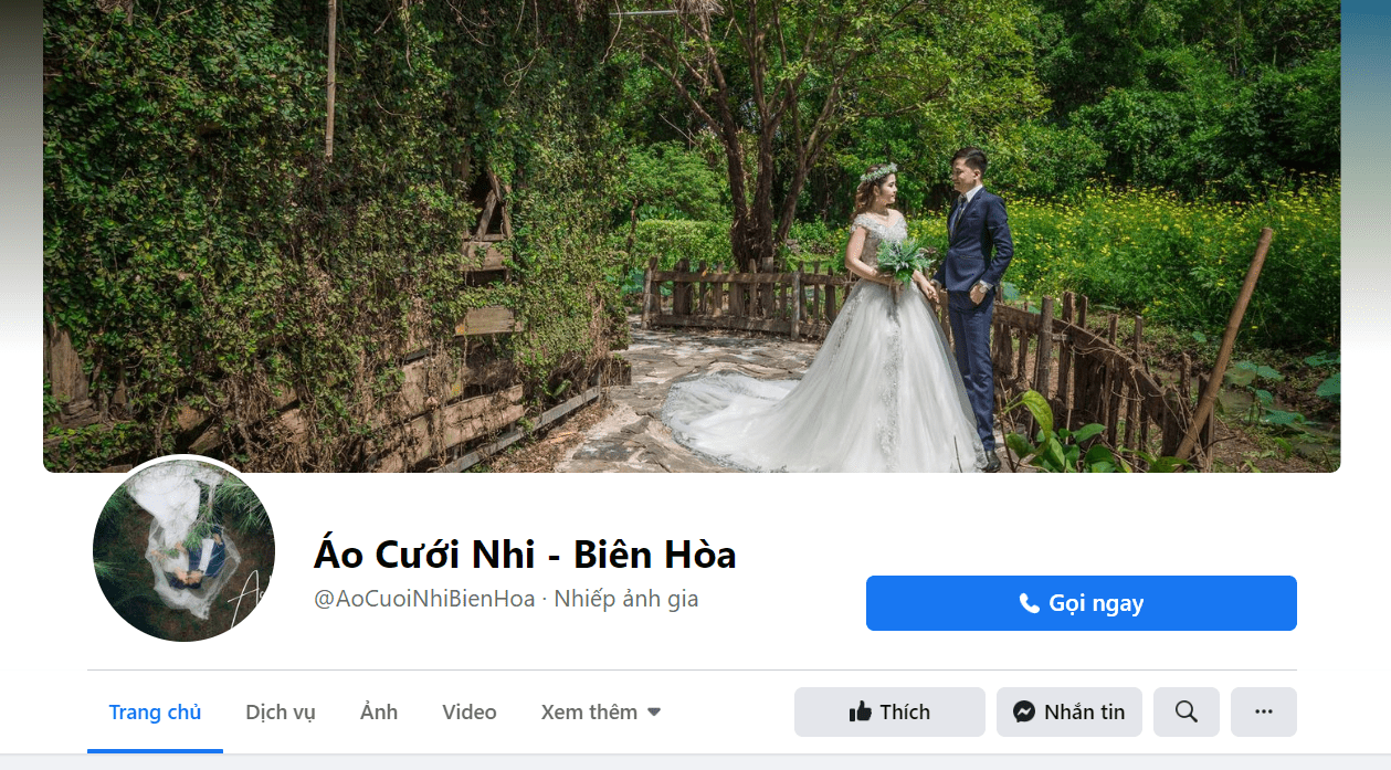 Áo cưới trẻ em Biên Hòa