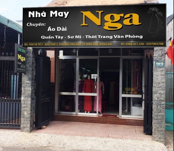 tiệm may áo dài đẹp ở Biên Hòa