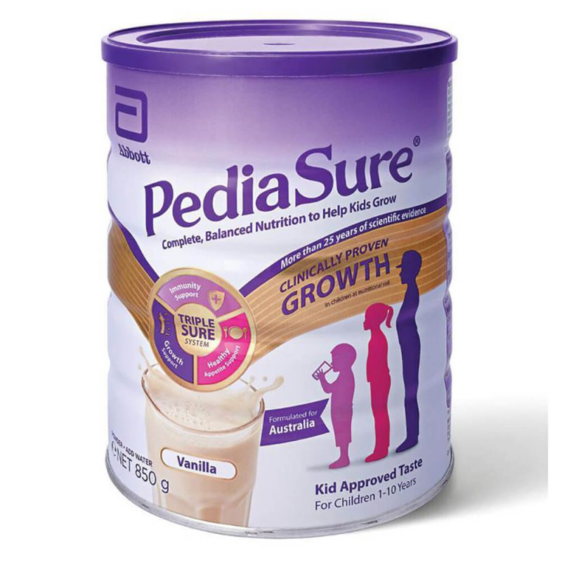 sữa  Pediasure Vanilla 850g Úc