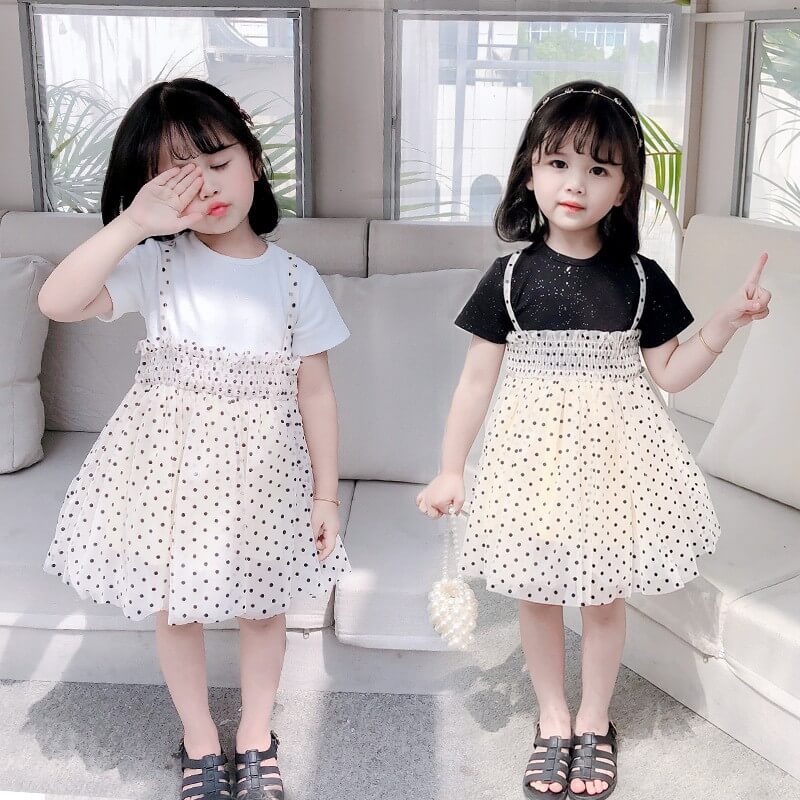 Bật mí nguồn nhập váy trẻ em Hàn Quốc đẹp giá rẻ