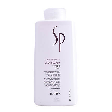 Dầu Gội Hỗ Trợ Điều Trị Gàu Wella SP System Professional Clear Scalp Shampoo 1000ml