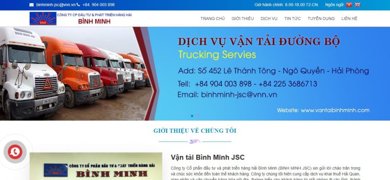 Logistics Binh Minh JSC