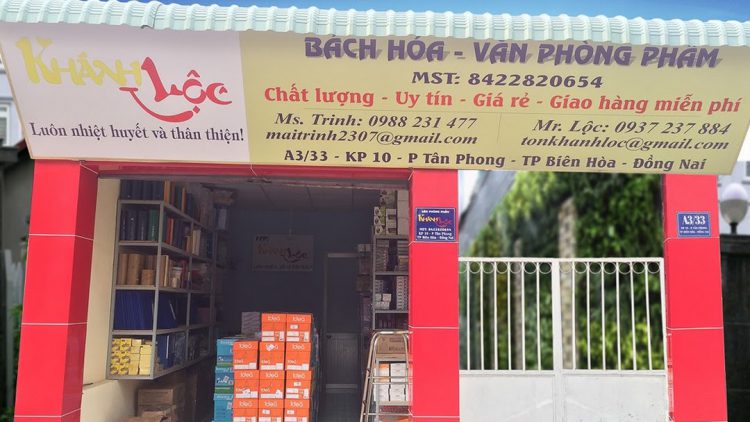 văn phòng phẩm Biên Hòa