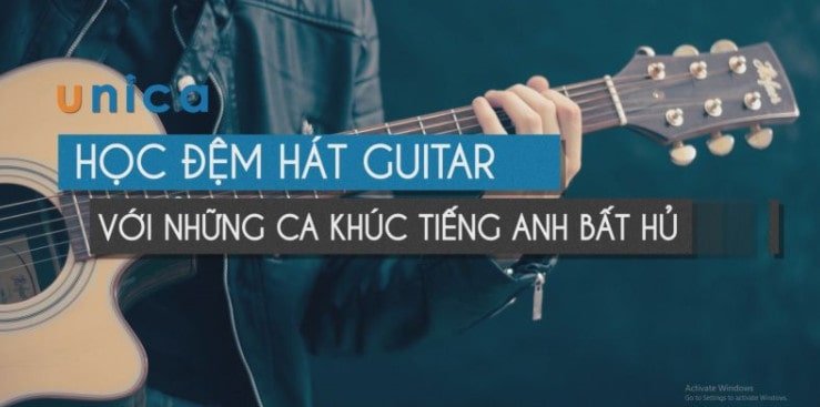 khoá học guitar online