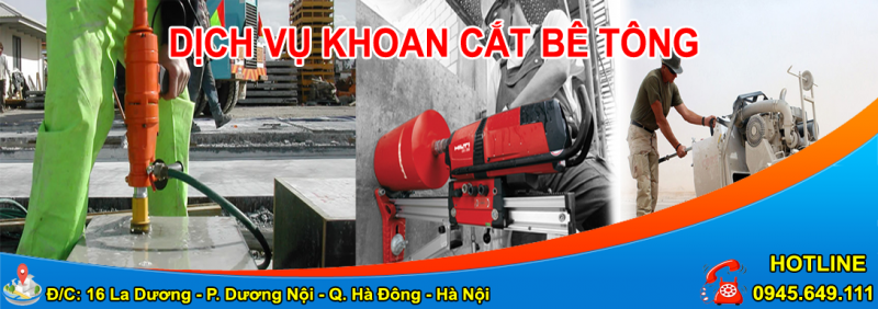 Khoan Cắt Bê Tông Hà Nội Uy Tín