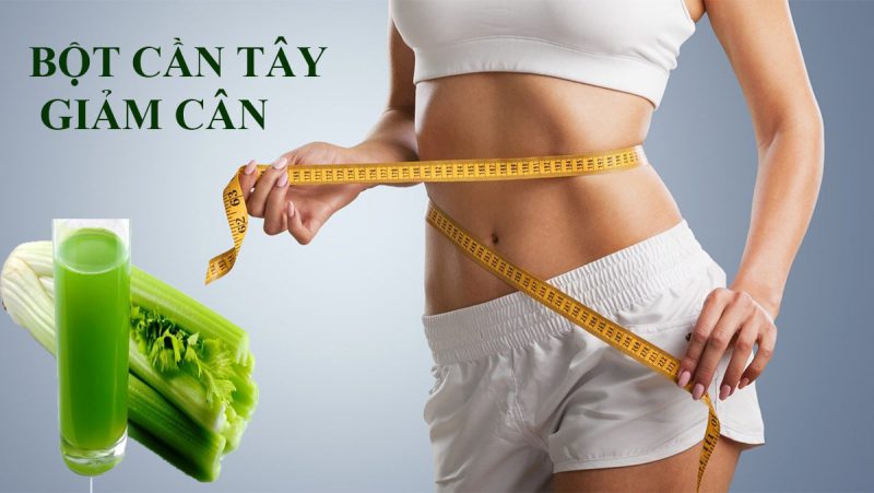 bột cần tây giảm cân mua ở đâu