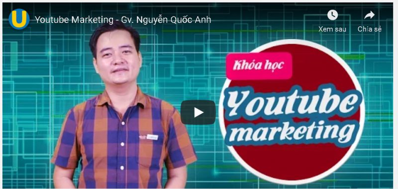 khóa học youtube ads