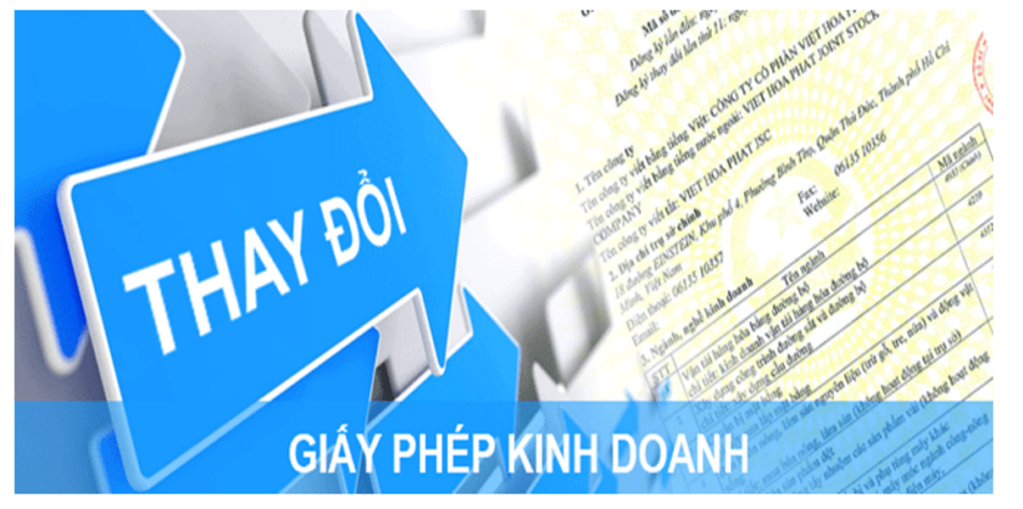 dịch vụ thay đổi giấy phép kinh doanh TPHCM