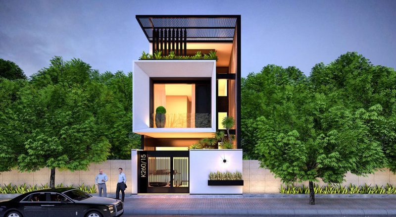 thiết kế nhà phố Quy Nhơn