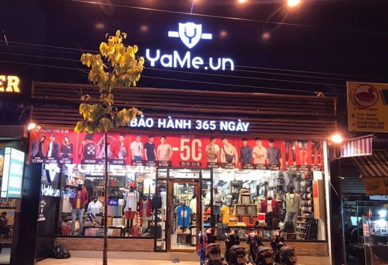 Shop quần áo ở An Giang