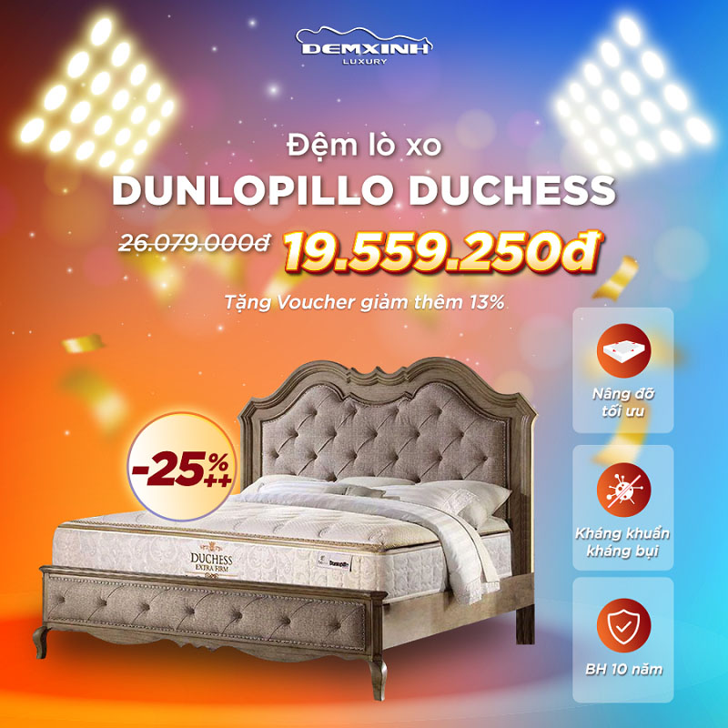 Đệm Dunlopillo Duchess