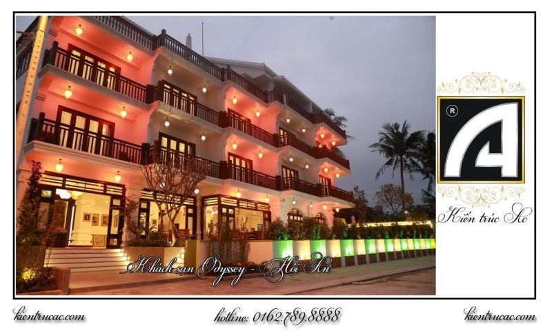 thiết kế khách sạn Hà Nội 
