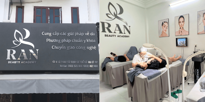 RAN - Beauty Academy - Top Spa Trị Mụn Uy Tín Ở Hải Phòng