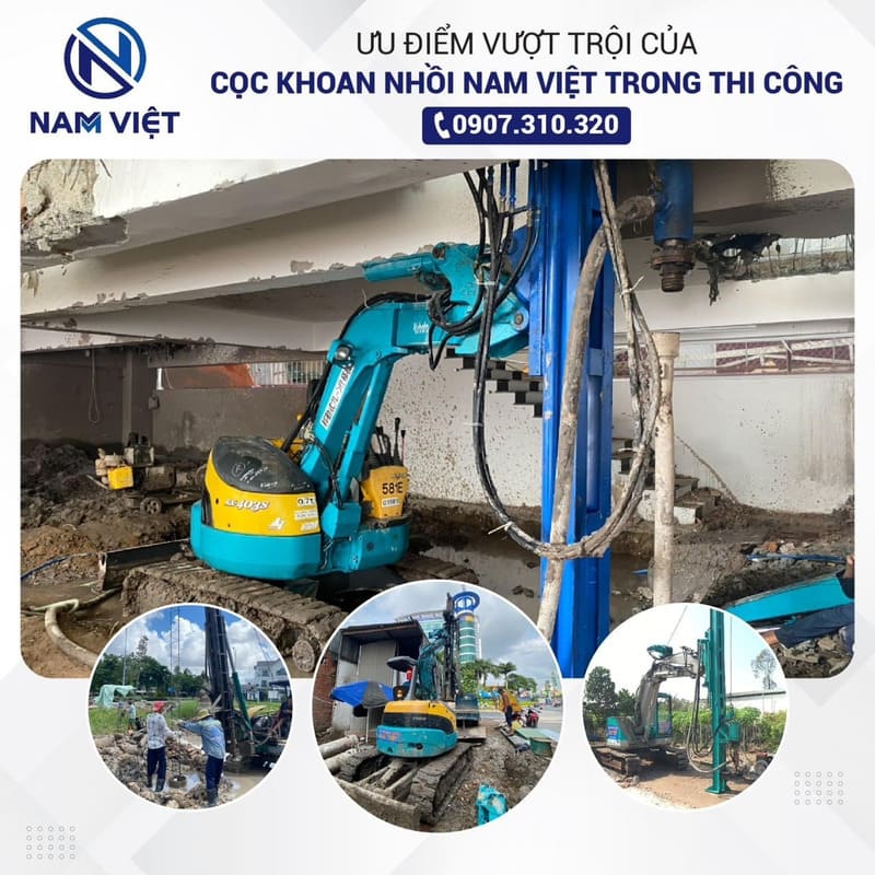 Khoan Cọc Nhồi Nam Việt