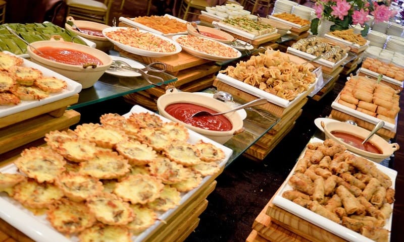 nhà hàng buffet chay Sài Gòn