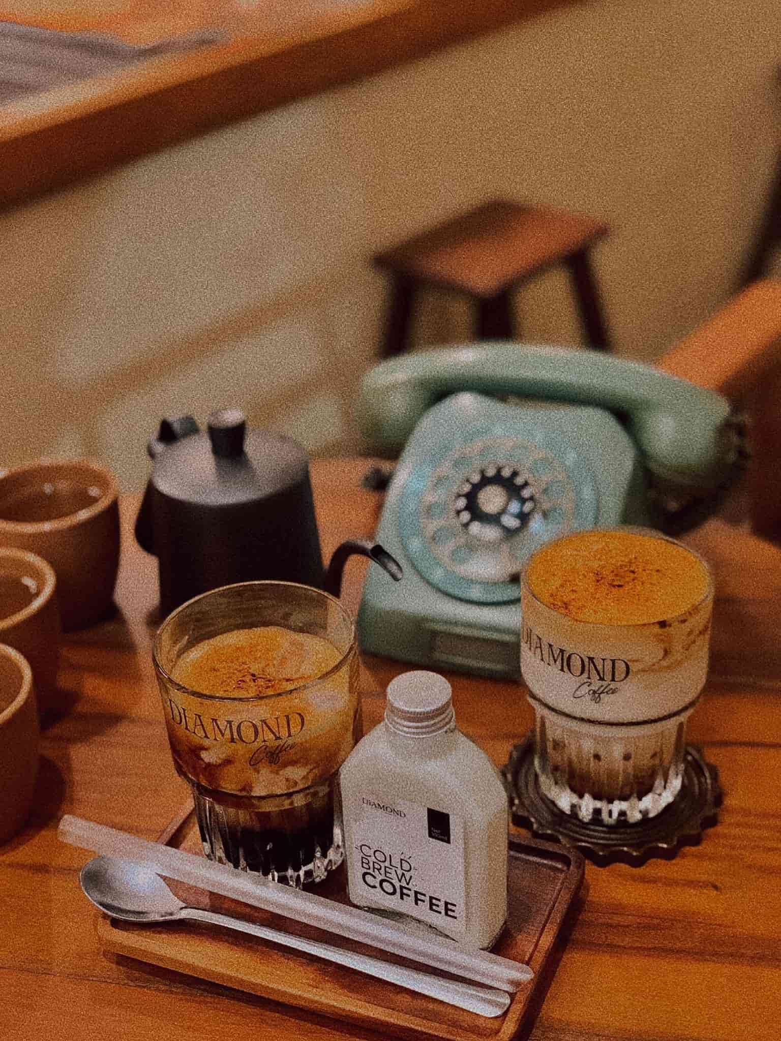 quán cafe muối Diamond Coffee