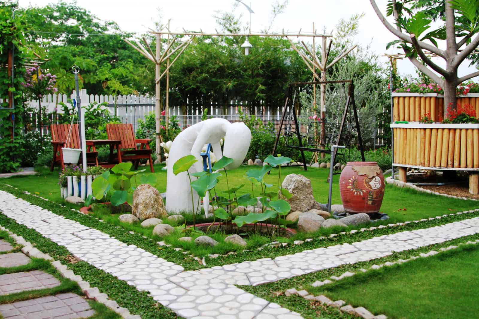thiết kế thi công sân vườn tại đà nẵng