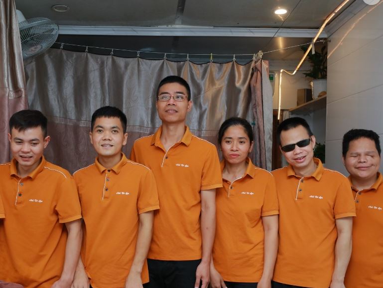massage người mù ở Hà Nội