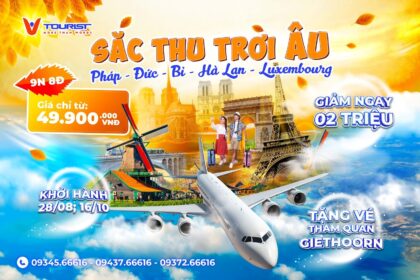 Du Lịch Châu Âu Dễ Dàng Cùng VTourist