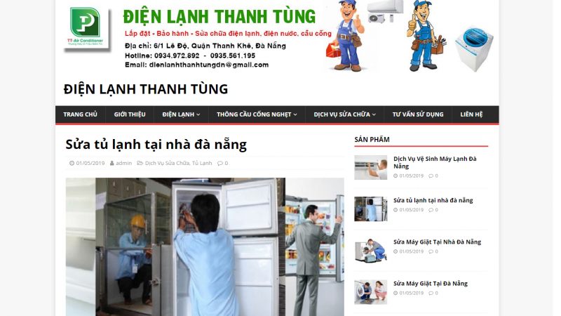 sửa tủ lạnh Đà Nẵng