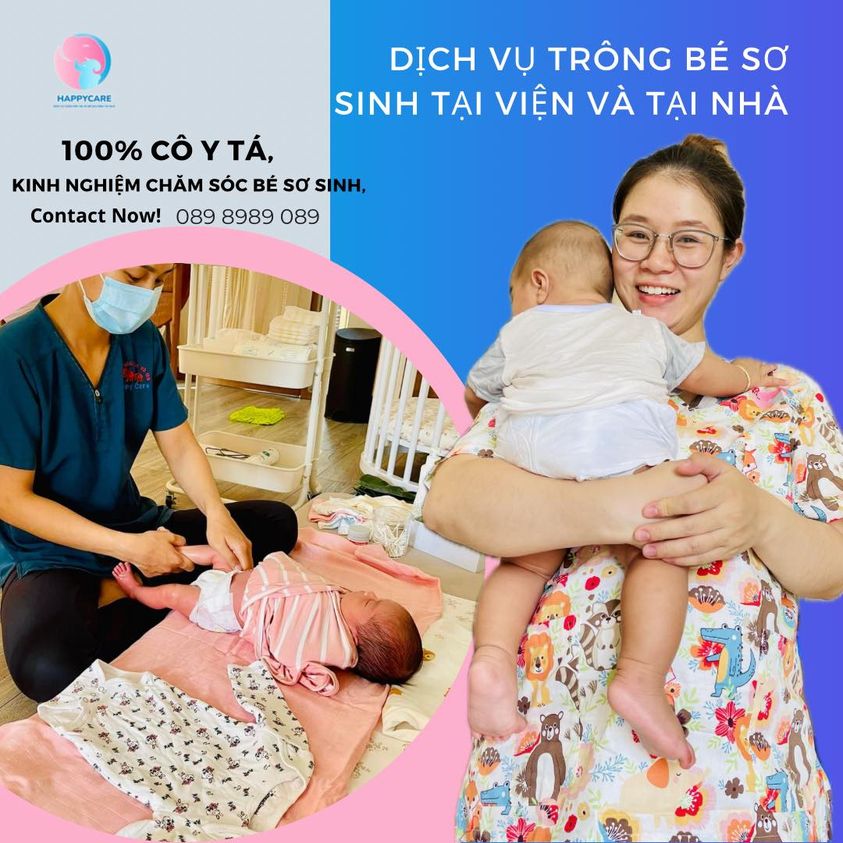 HappyCare - Chăm Sóc Mẹ Và Bé Sau Sinh Tại Nhà
