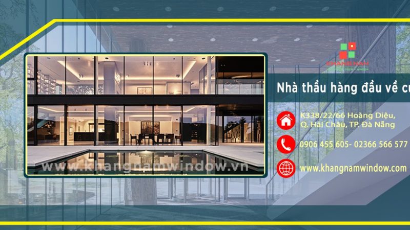 Cửa nhôm xingfa Đà Nẵng