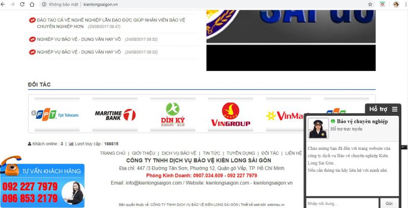 Dịch Vụ Bảo Vệ Sài Gòn Quận Gò Vấp