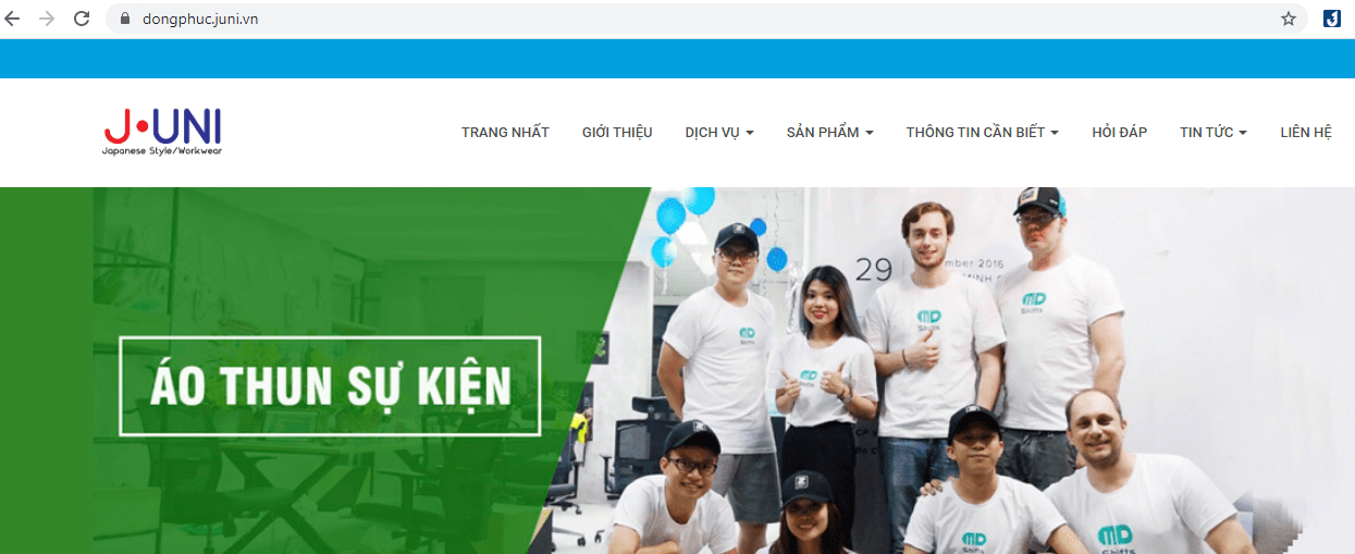 Thiết Kế Đồng Phục Đẹp Sài Gòn